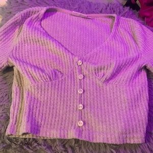 Cream Colored Crop Top